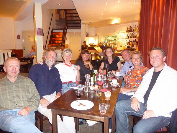 Haarlem dinner with Leneke Holland 2009